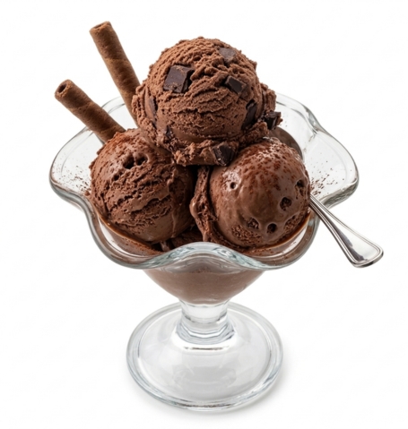 copa de helado al gusto