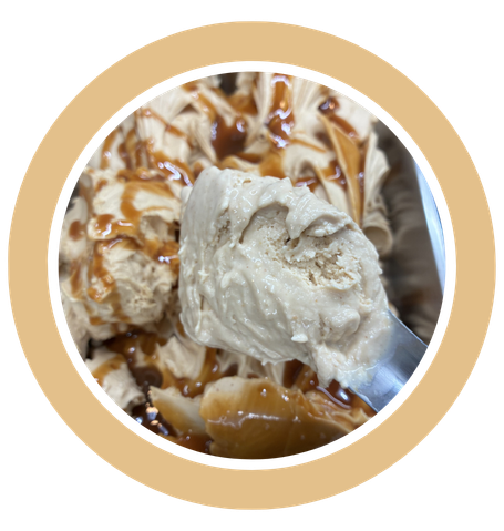 helado casero cacachuete