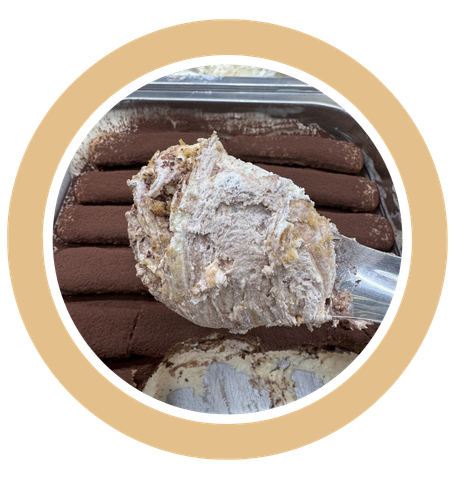 mascarpone con pera y canela
