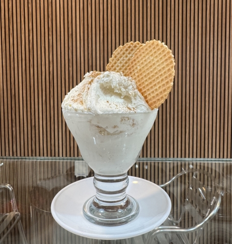 copa de helado de leche merengada casero delnano